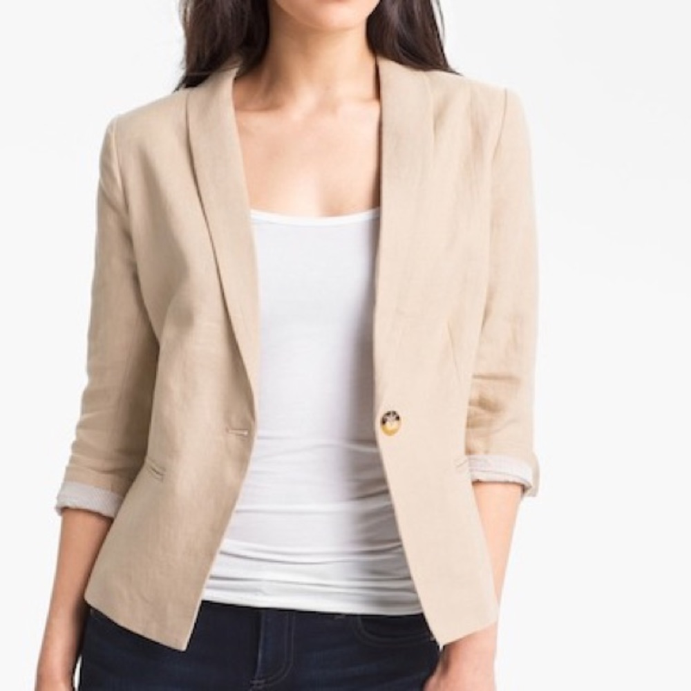 Gibson linen blazer